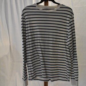 J. Crew Long-Sleeve Crewneck Shirt -- Large